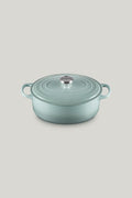 Signature Cast Iron Oval Casserole 29cm - Sea Salt - image 1