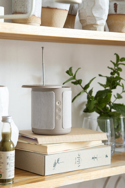 Dabbie Dab+ Fm Radio And Bluetooth Speaker - Ivory Sand - Beige - image 4