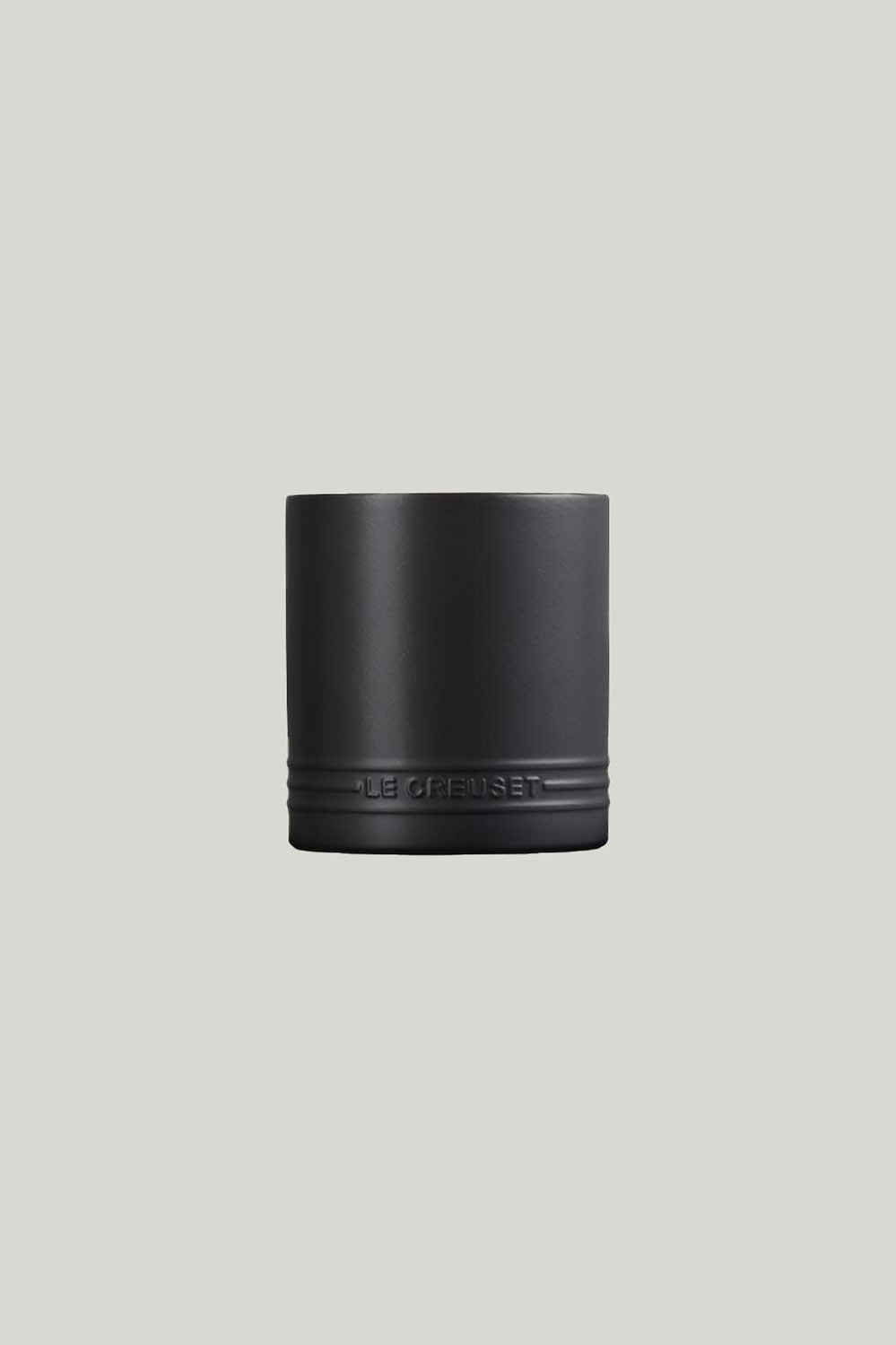 Stoneware Signature Utensil Jar 1.1l - Matte Black - image 2