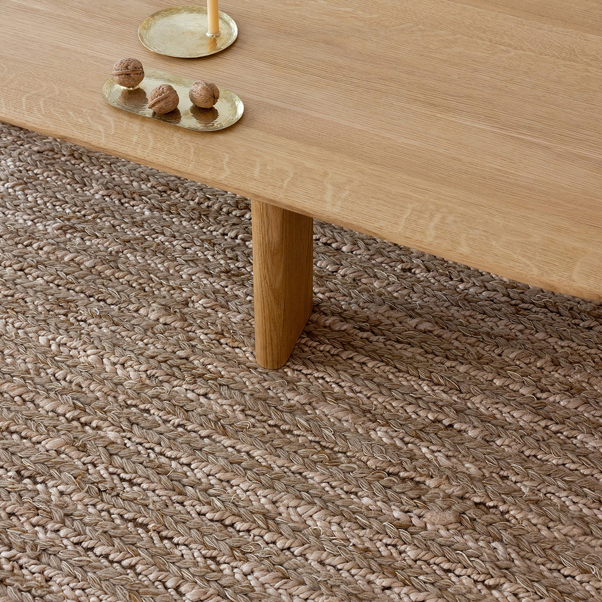 Craft Plait Natural Rug 200x140cm - Natural - image 3