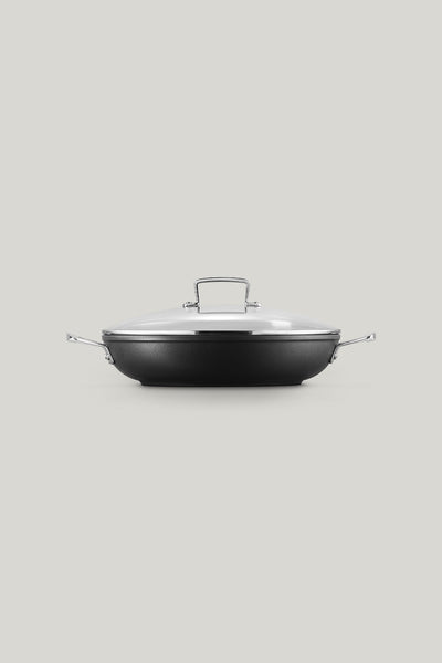 Toughened Non Stick Shallow Casserole 30cm - NO COLOUR - image 2