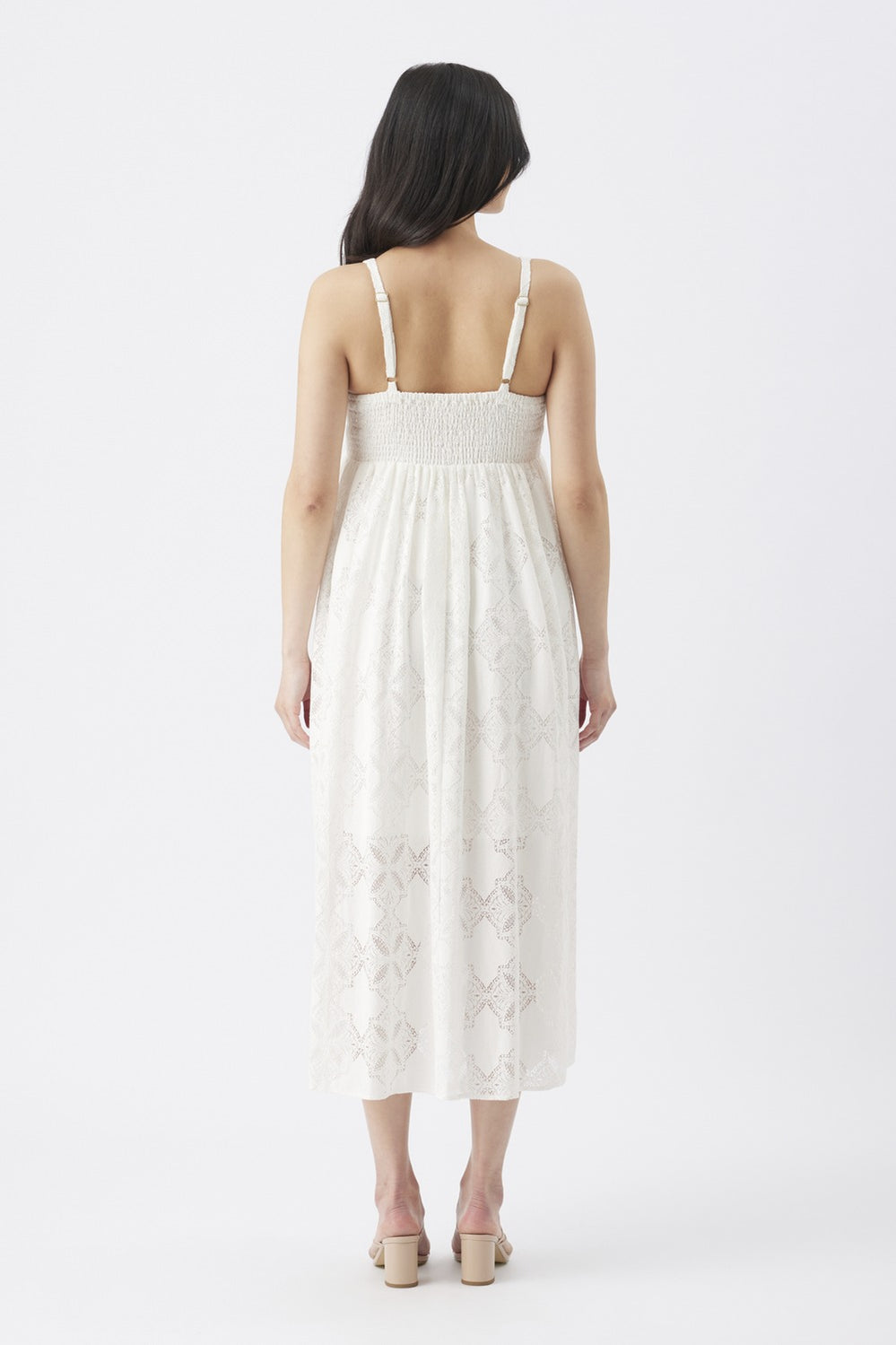 Elitia Lace Dress - White - image 2