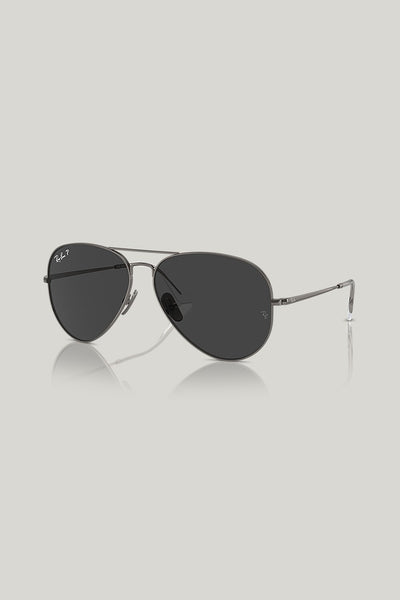 AVIATOR TITANIUM Polarised - Grey - image 1