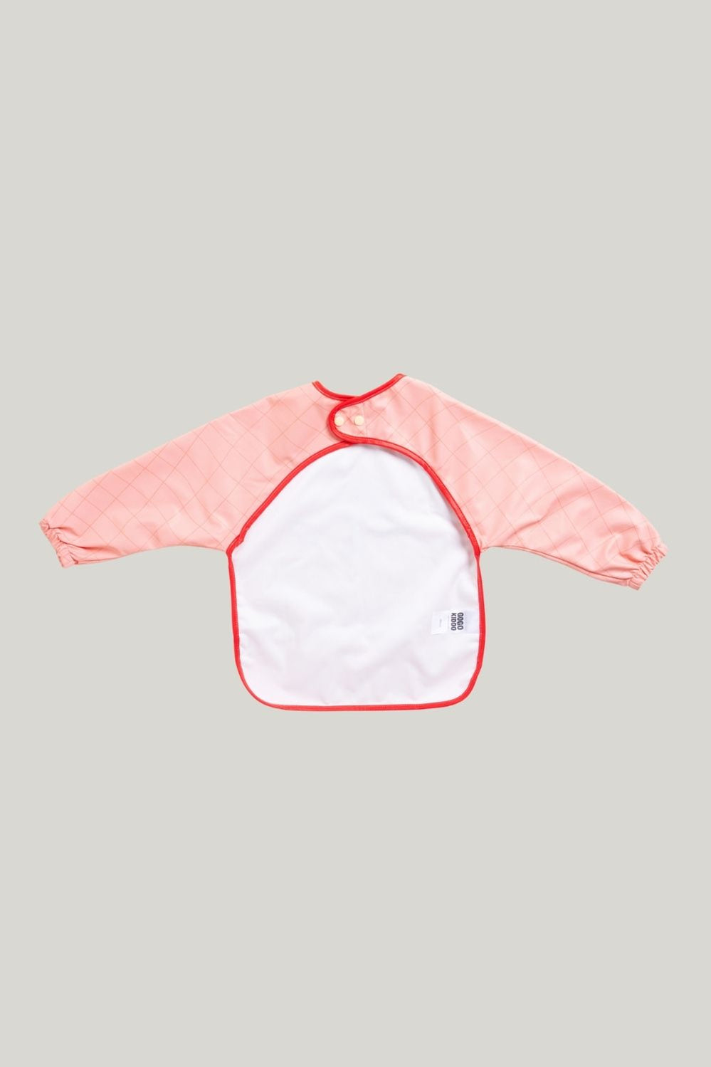 All-covered Smock Bib - Croissant Peach - Peach - image 2