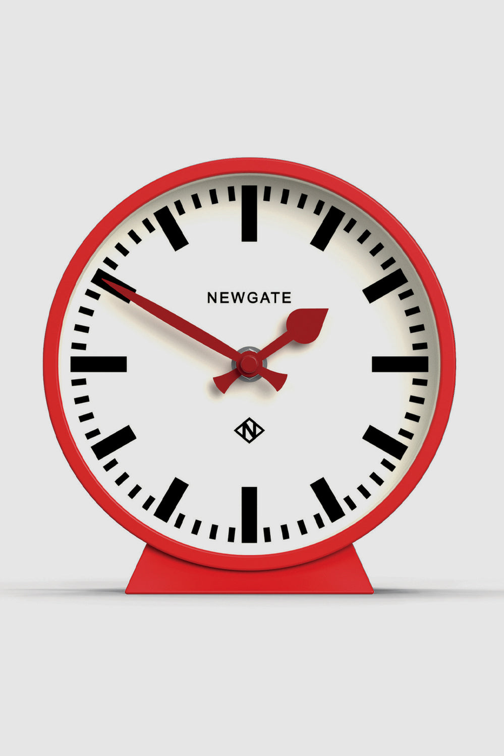Railway Mantel Clock - Fire Engine Red - Red - image 1