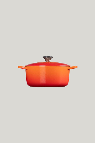 Signature Cast Iron Round Casserole 24cm - Volcanic - image 2