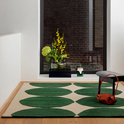 Isot Kivet Green Rug 240x170cm - Off White - image 2