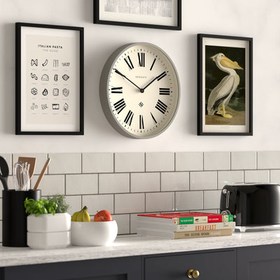 Number Three Clock - Italian Grey - Grey - image 4