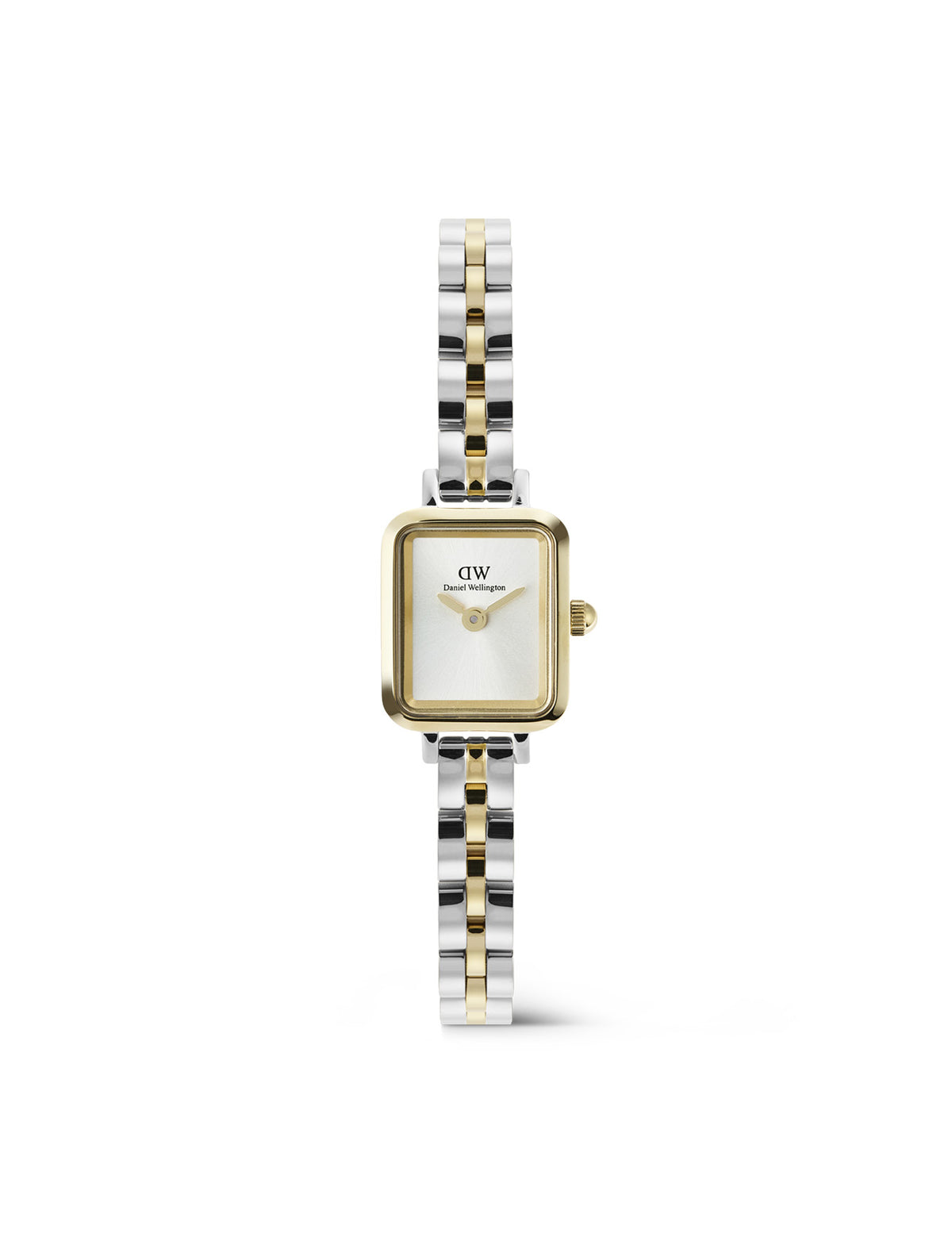 Quadro Mini Arch Link Two Tone Watch - Silver Gold - image 1