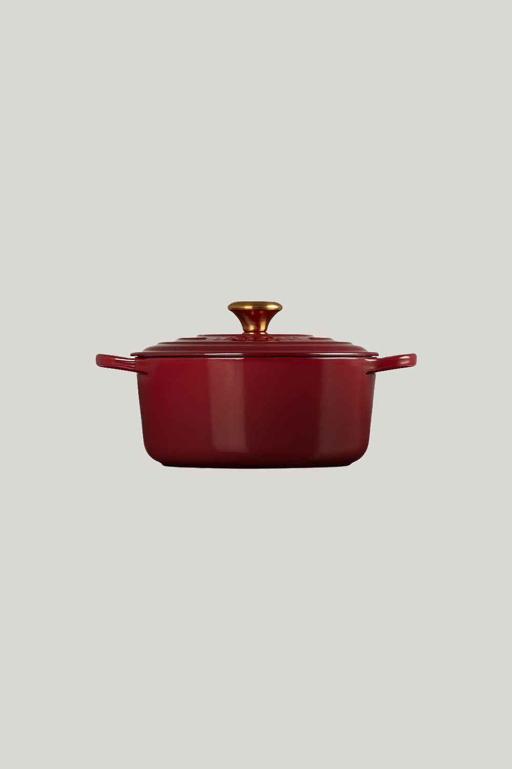 Signature Cast Iron Round Casserole 24cm - Garnet - image 2