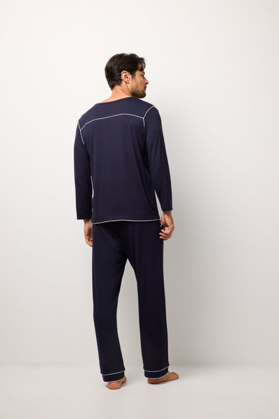 Nox Long Top & Pants - French Navy - image 4