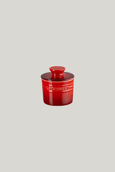 Stoneware Butter Bell - Cerise - image 1