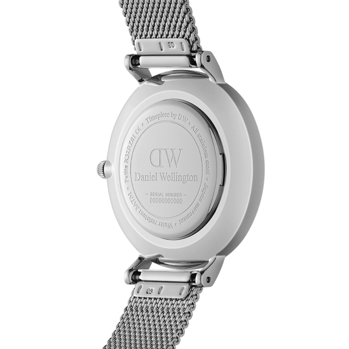Petite 28 Sterling Silver & White Watch - Silver - image 4