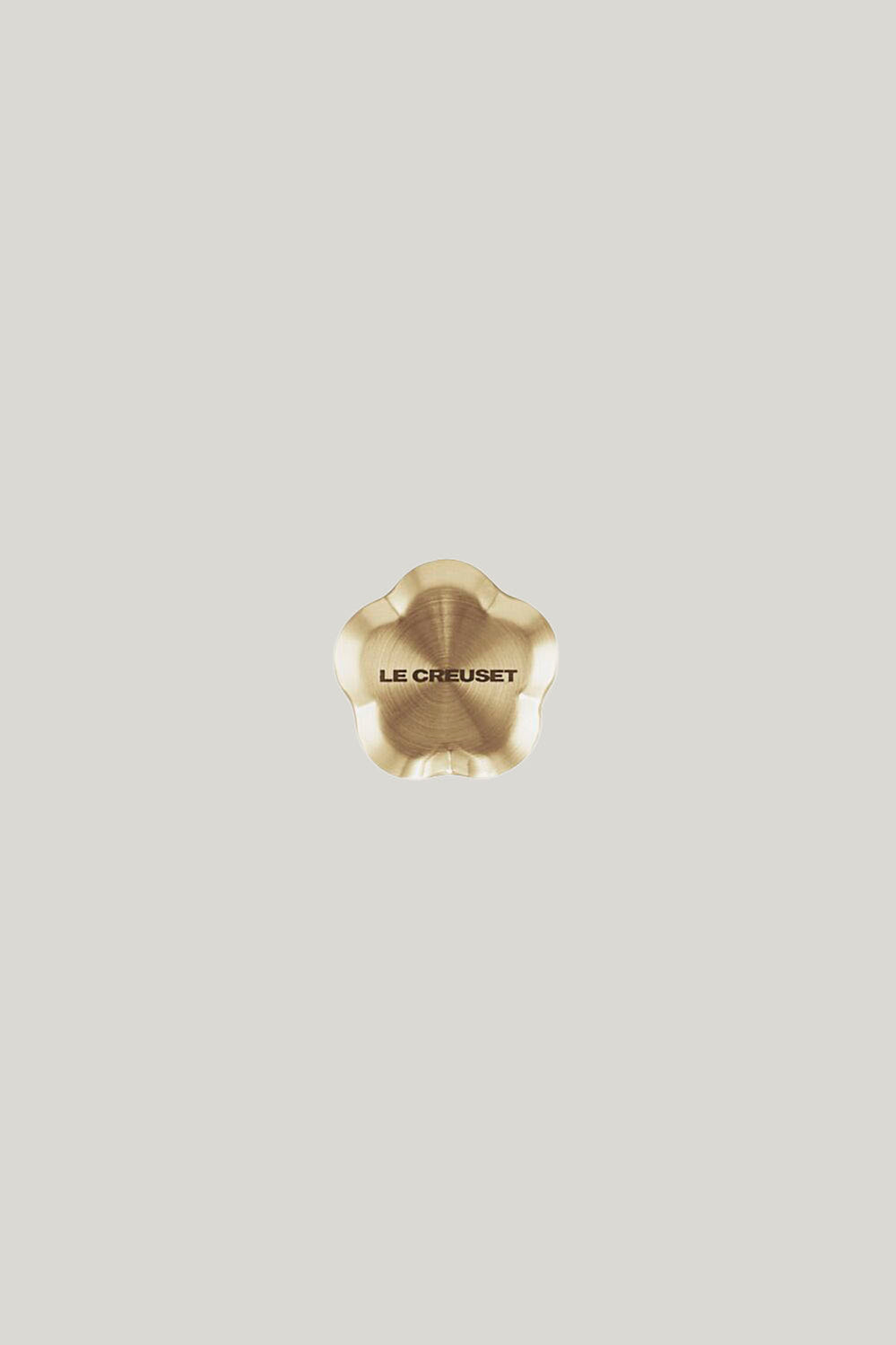 Light Gold Flower Knob 45mm Blister Pack - Gold - image 3