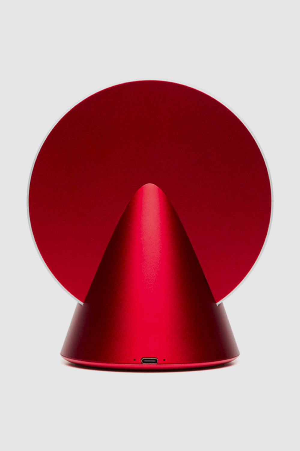 Conic Spherical Portable Led Lamp - Red - Red - image 2