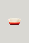 Stoneware Heritage Rectangular Dish 19cm - Cerise - image 1