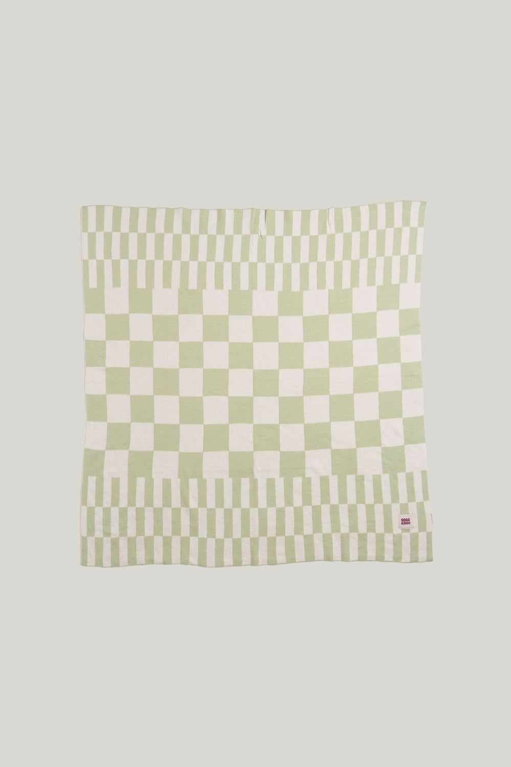 Cosy Baby Blanket - Sage Pattern - Sage - image 1