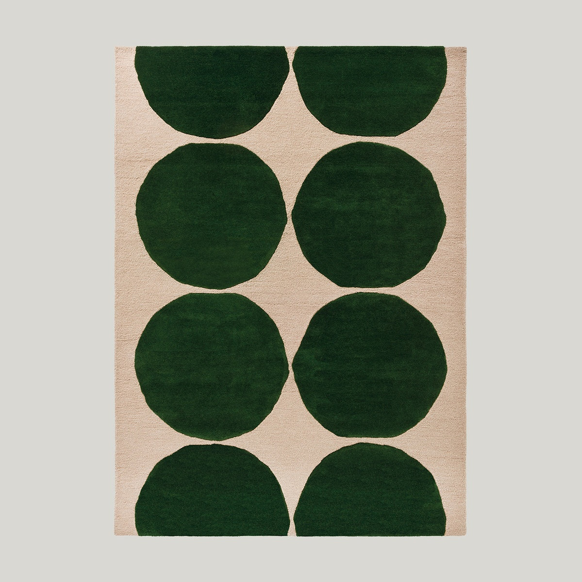 Isot Kivet Green Rug 350x250cm - Off White - image 1