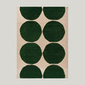 Isot Kivet Green Rug 240x170cm - Off White - image 1