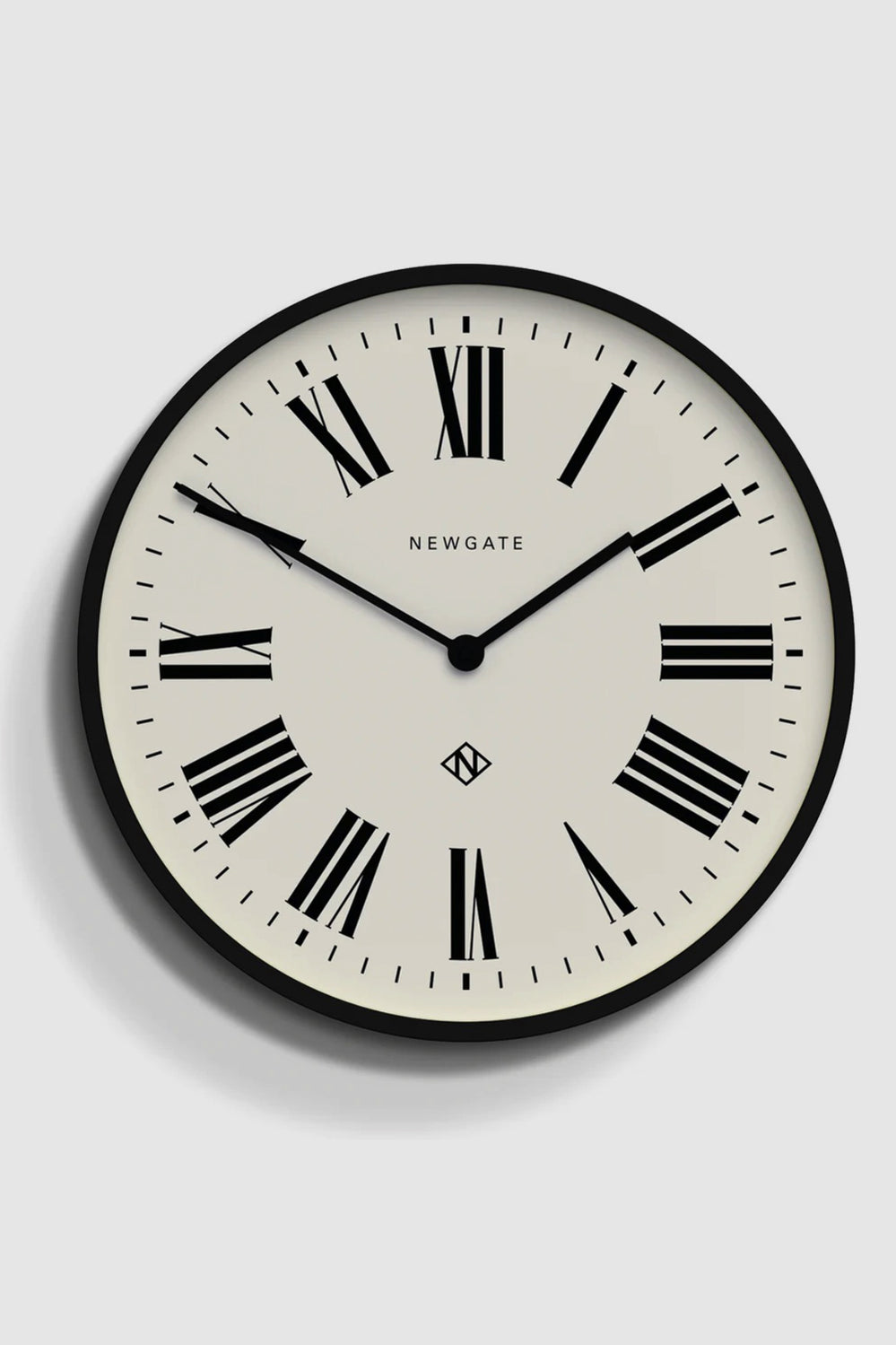 Number Three Clock - Italian Black - Black - image 1