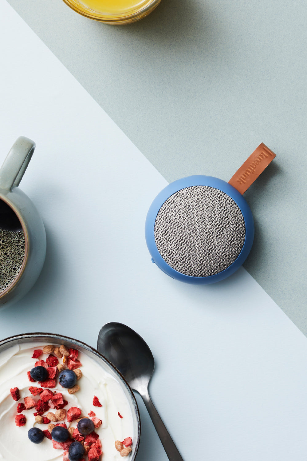 Ago 2 Fabric Bluetooth Speaker - River Blue - Blue - image 4