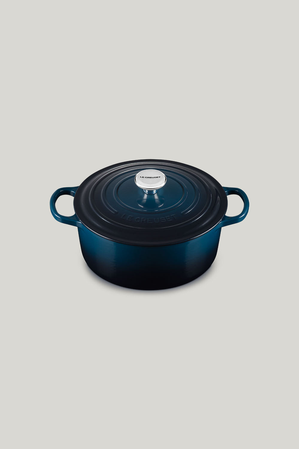 Signature Cast Iron Round Casserole 26cm - Nuit - image 1