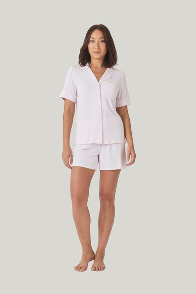 Matilda Bamboo Short Pj - Pink - image 1
