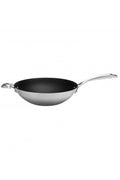 Stainless Steel Wok 32cm - Silver - image 1