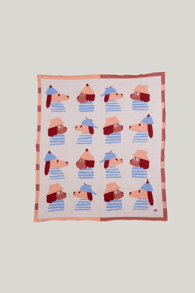 Cosy Baby Blanket - What Up Dog? - Multi - image 1