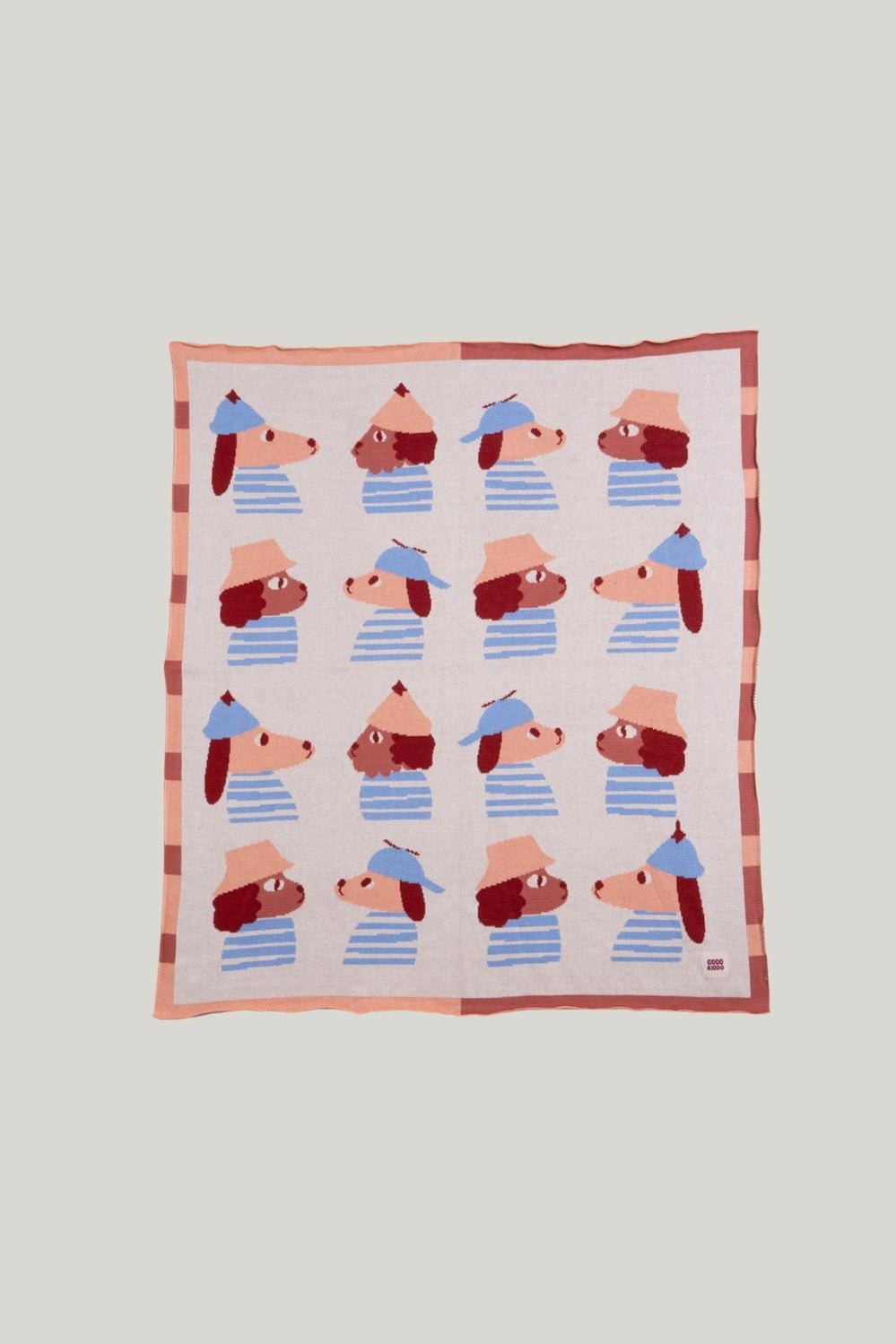 Cosy Baby Blanket - What Up Dog? - Multi - image 1