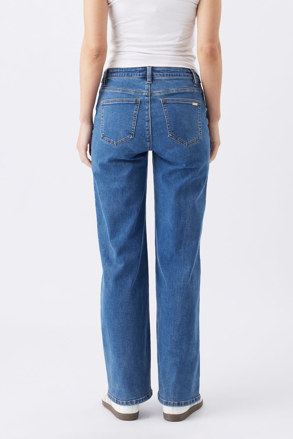 Kyle Wide Leg Maternity Jean - Dark Blue - image 4