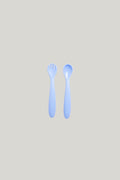 Fun Firsts Spoon And Fork Duo - Blue - image 1