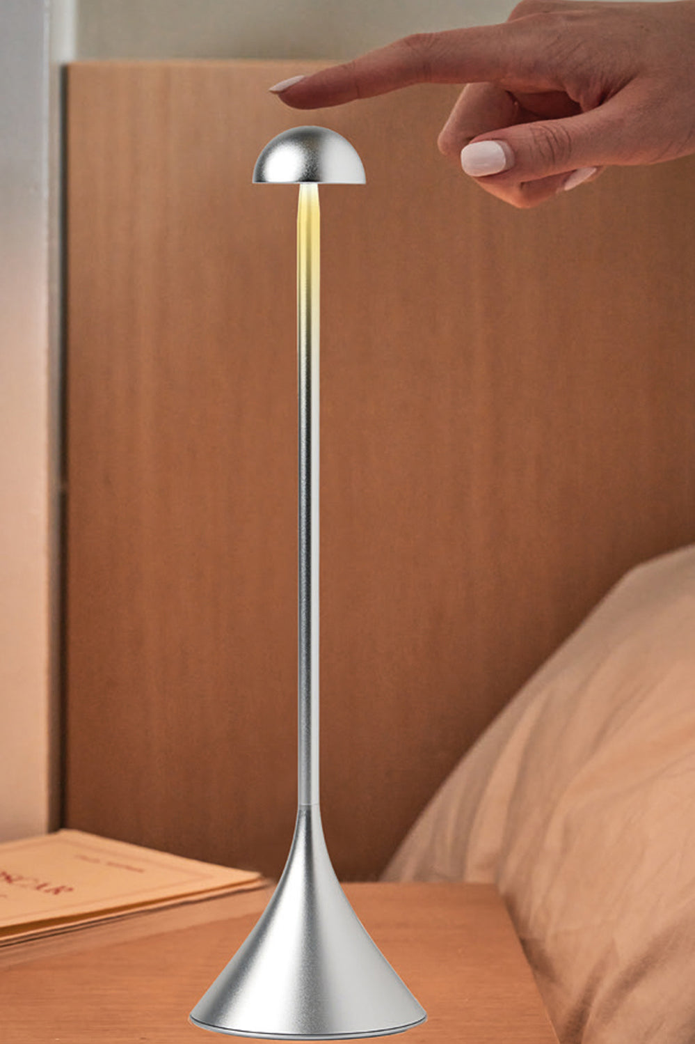 Steli Dome Infinitely Pairable Table Lamp - Alu Polish - Aluminium - image 4
