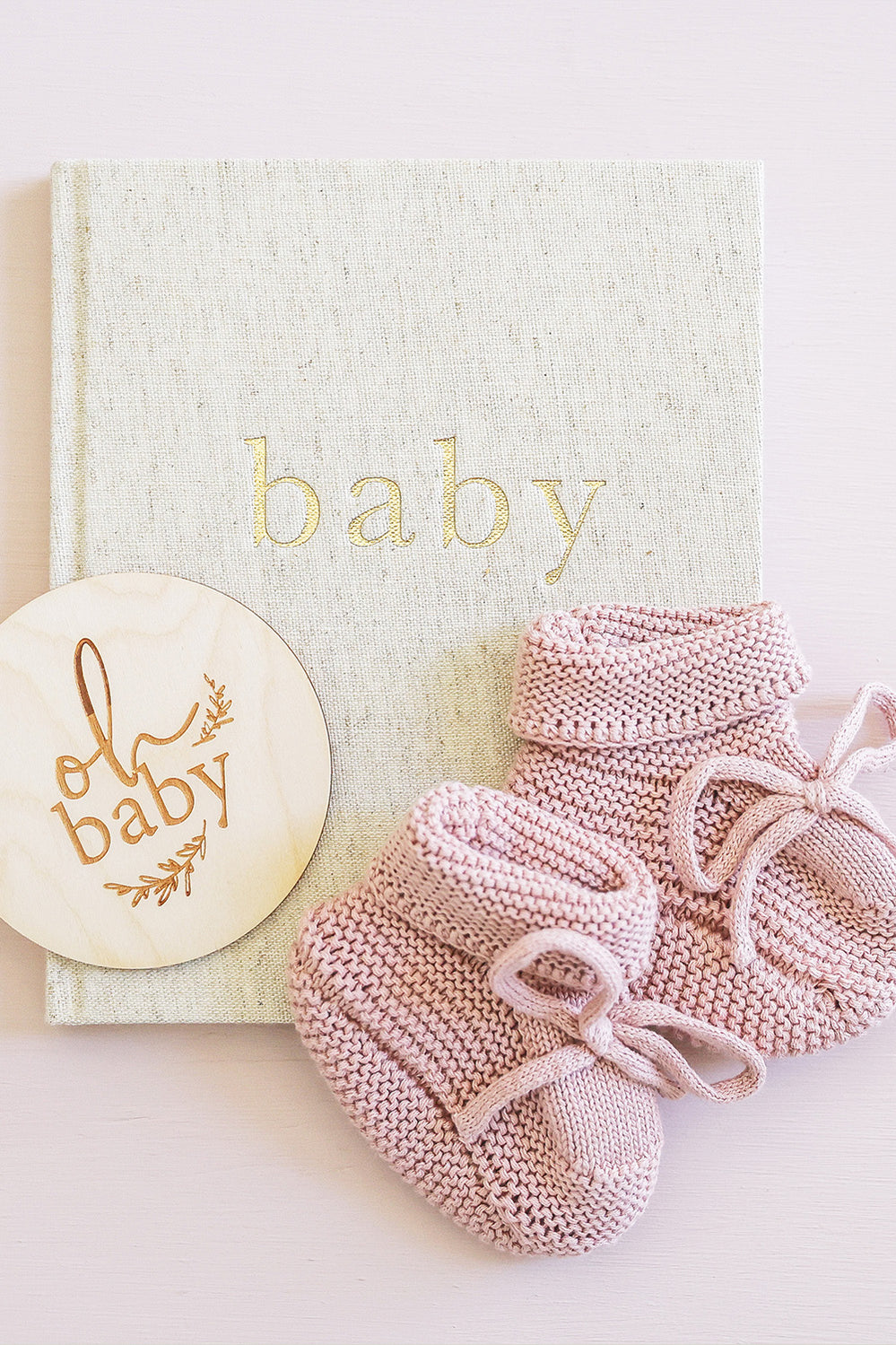 Baby Booties - Pink - image 4