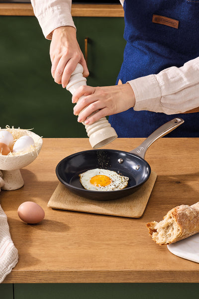 Non Stick Ceramic Shallow Frying Pan 20cm - NO COLOUR - image 4