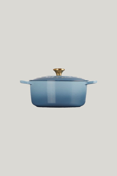 Signature Cast Iron Round Casserole 26cm - Chambray - image 2