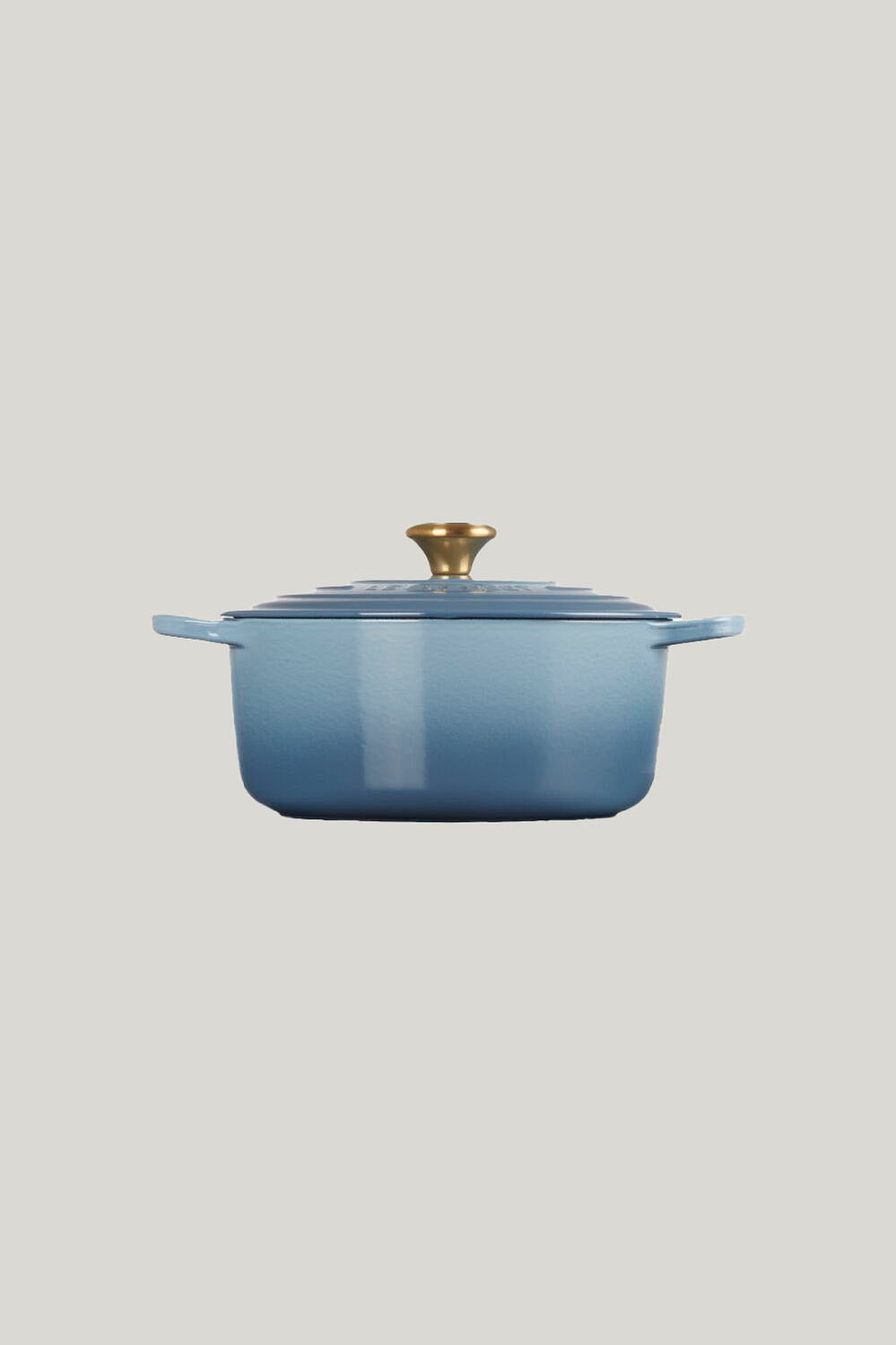 Signature Cast Iron Round Casserole 26cm - Chambray - image 2
