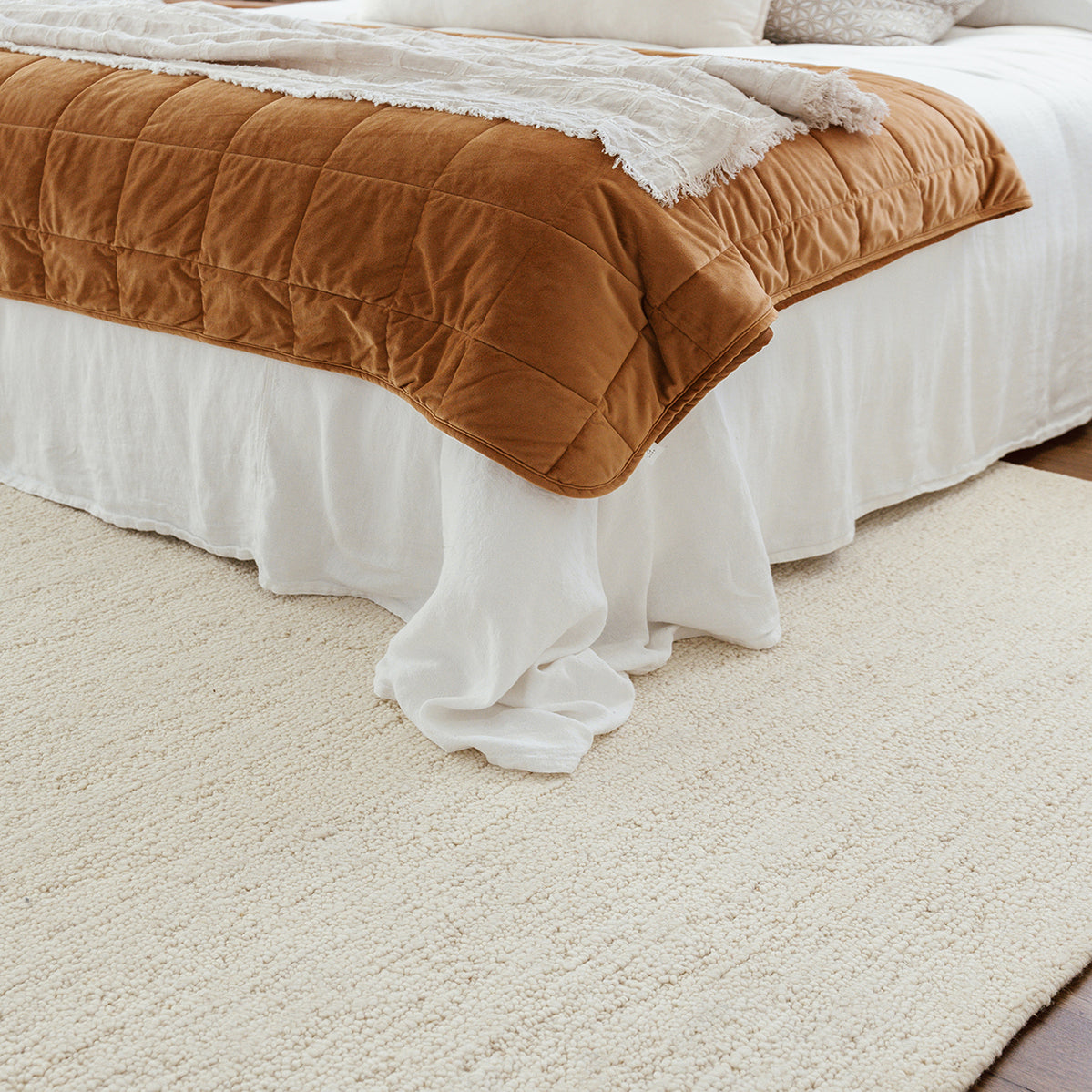 Embrace Cream Rug 400x300cm - Beige - image 3