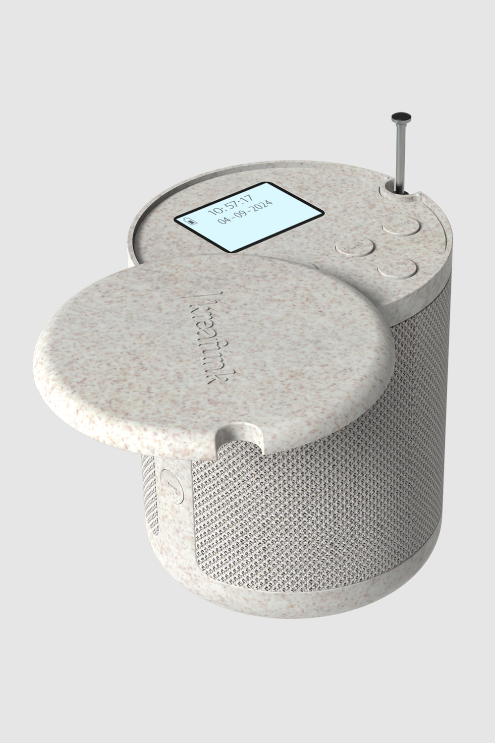 Dabbie Dab+ Fm Radio And Bluetooth Speaker - Wheat - Beige - image 2