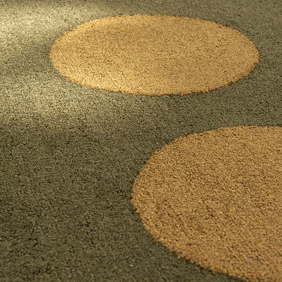 Habitat Festival Dots Olive Green Outdoor Rug 350x250cm - Brown - image 4