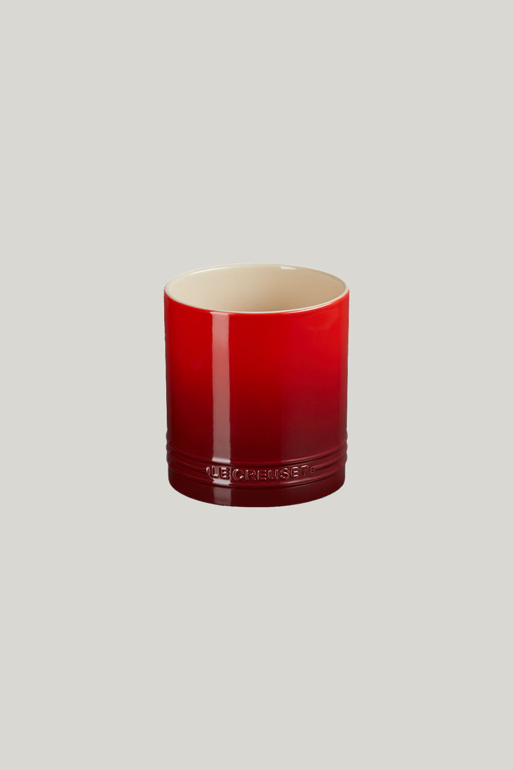 Stoneware Signature Utensil Jar 1.1l - Cerise - image 1