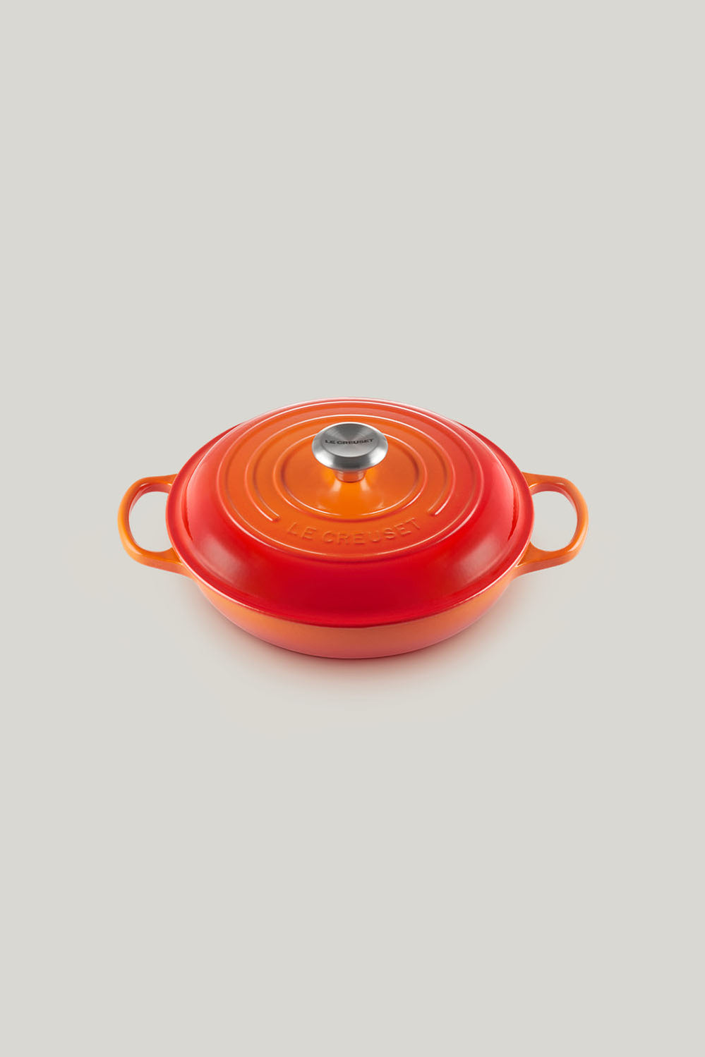 Signature Cast Iron Shallow Casserole 26cm - Volcanic - image 1