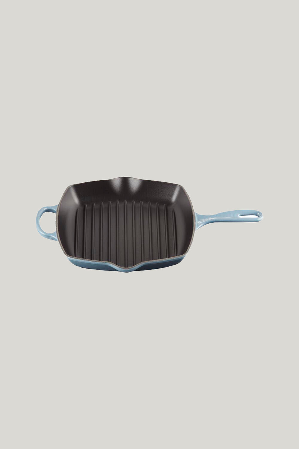 Signature Cast Iron Square Grillit 26cm - Chambray - image 1