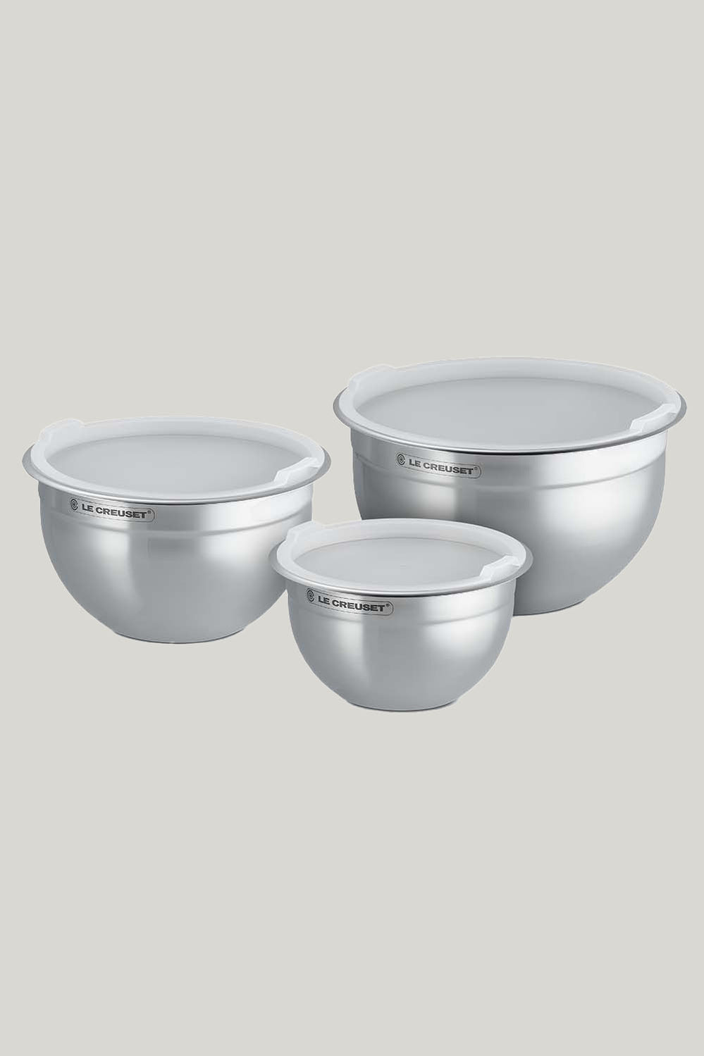 Stainless Steel Mixing Bowl Set - NO COLOUR - image 1