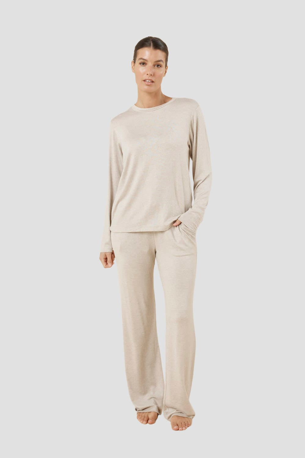 Brianna Lounge Set - Oat - image 1