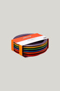 Stoneware Rainbow Set Of 6 Dinner Plates 27cm - Rainbow - image 1