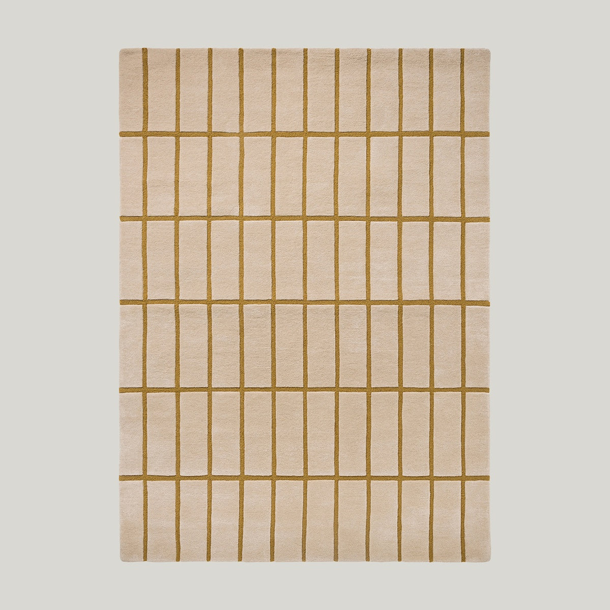 Tiiliskivi Bronze Yellow Rug 240x170cm - LIGHT BEIGE - image 1