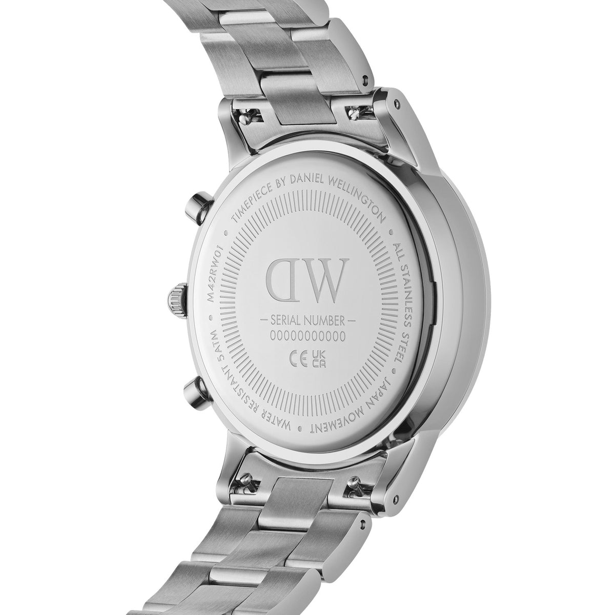 Iconic Chronograph 42 Link Silver Arctic Sunray Watch - Silver - image 3