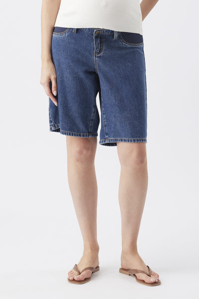 Jorden Denim Shorts - Dark Wash - image 3