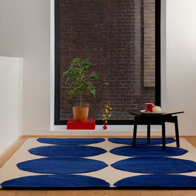 Isot Kivet Blue Rug 200x140cm - Off White - image 2